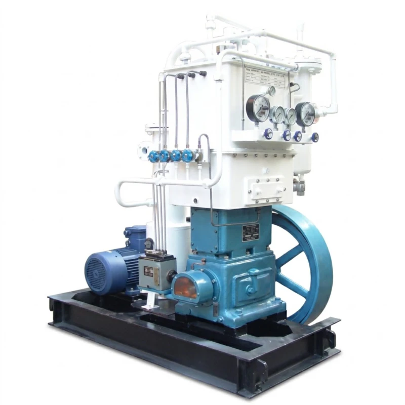 Explosion-proof safe acetylene gas compressor