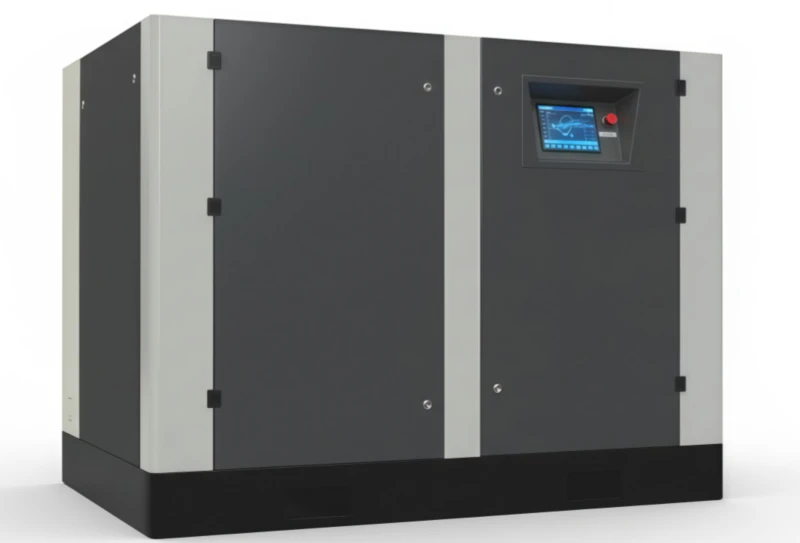 Water-lubricated oil-free air compressor station
